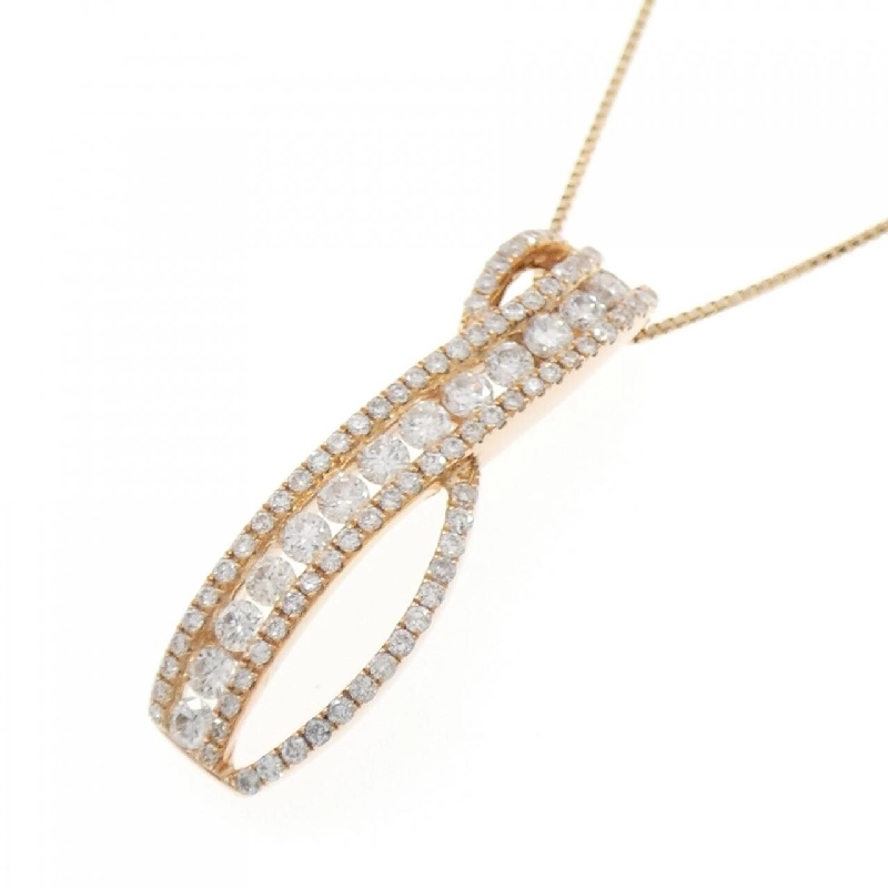 K18PG Dây chuyền kim cương 1.00CT - Hàng hiệu Chính hãng 861540