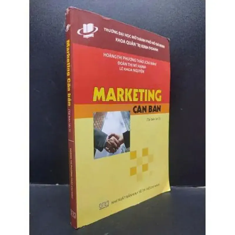 Marketing Căn Bản, Hoàng Thị Phương Thảo chủ biên, mới 80% (KimT) 557551