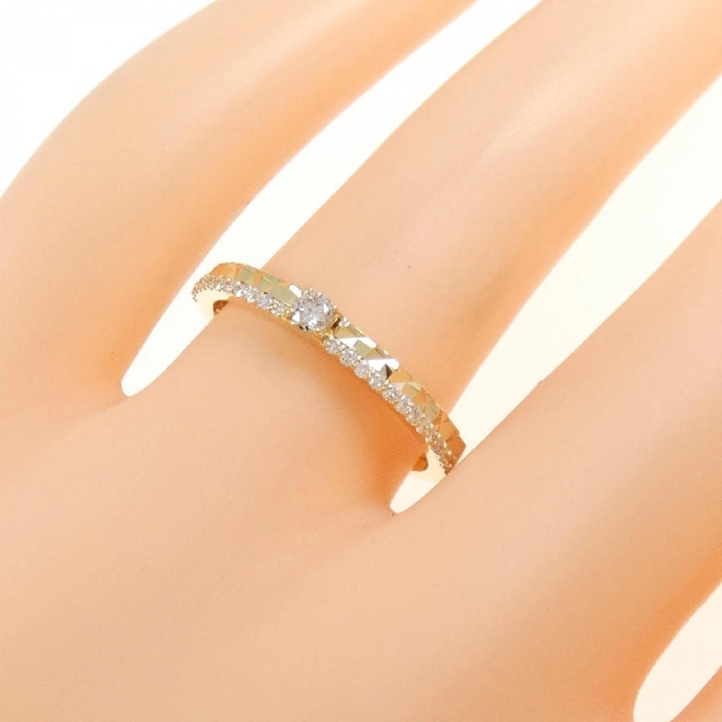Nhẫn kim cương K18YG 0.17CT - Hàng hiệu Authentic 860244