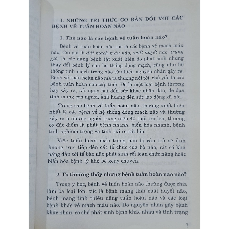 Hỏi & đáp về bệnh Tuần hoàn não - Võ Toán (biên soạn) 522120