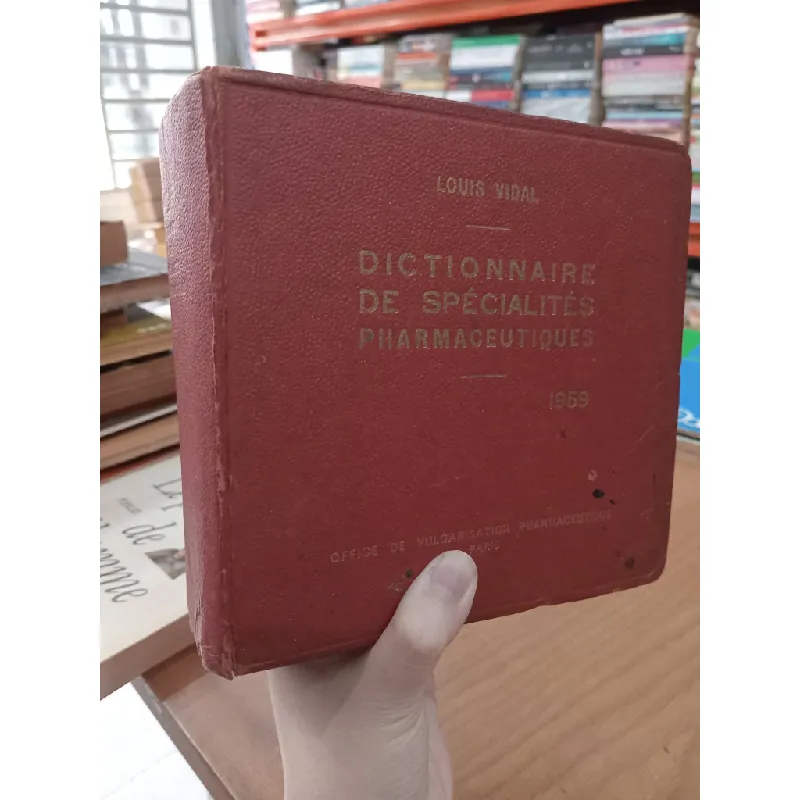Dictionnaire de spécialités pharmaceutiques - Louis Vidal 559785