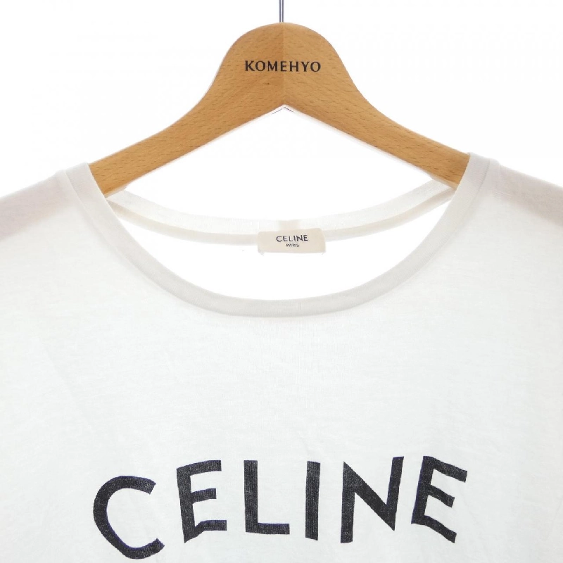 Áo thun logo cổ điển CELINE 2X314916G 629584