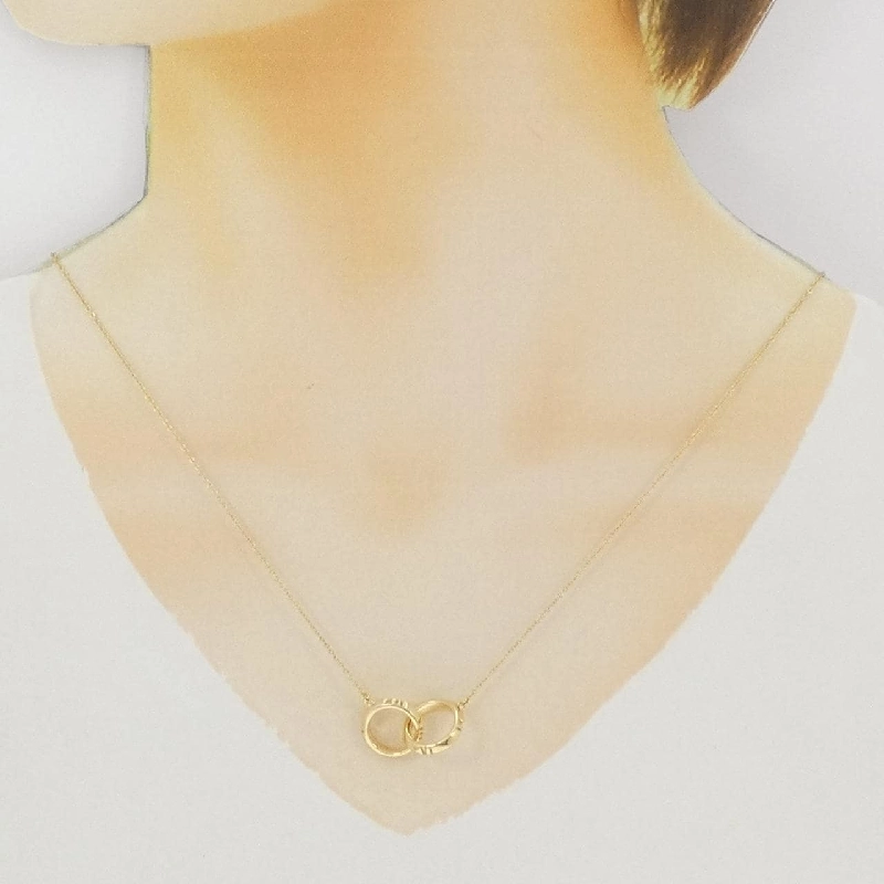 Tiffany X Closed Interlocking Necklace - Hàng hiệu Authentic 841616