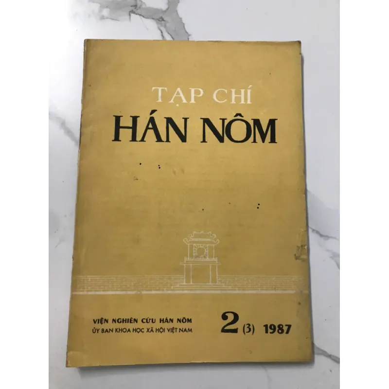 Tạp chí Hán Nôm – Số 2(3) - 1987 709692
