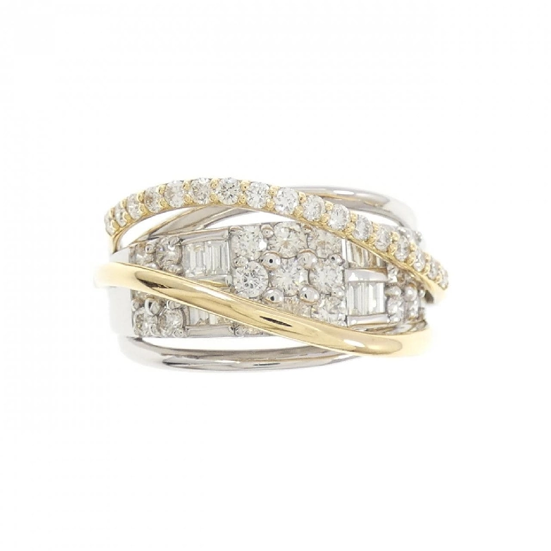 【Sản phẩm mới】Nhẫn kim cương PT900/K18YG 1.00CT 668187