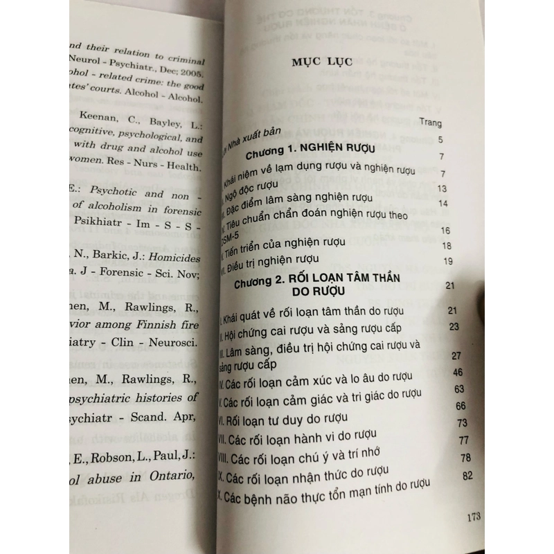CÁC RỐI LOẠN TÂM THẦN , HÀNH VI VÀ TỔN THƯƠNG CƠ THỂ DO NGHIỆN RƯỢU  529764