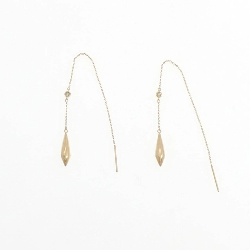 K18YG Bông tai kim cương - Hàng hiệu Chính hãng 868929