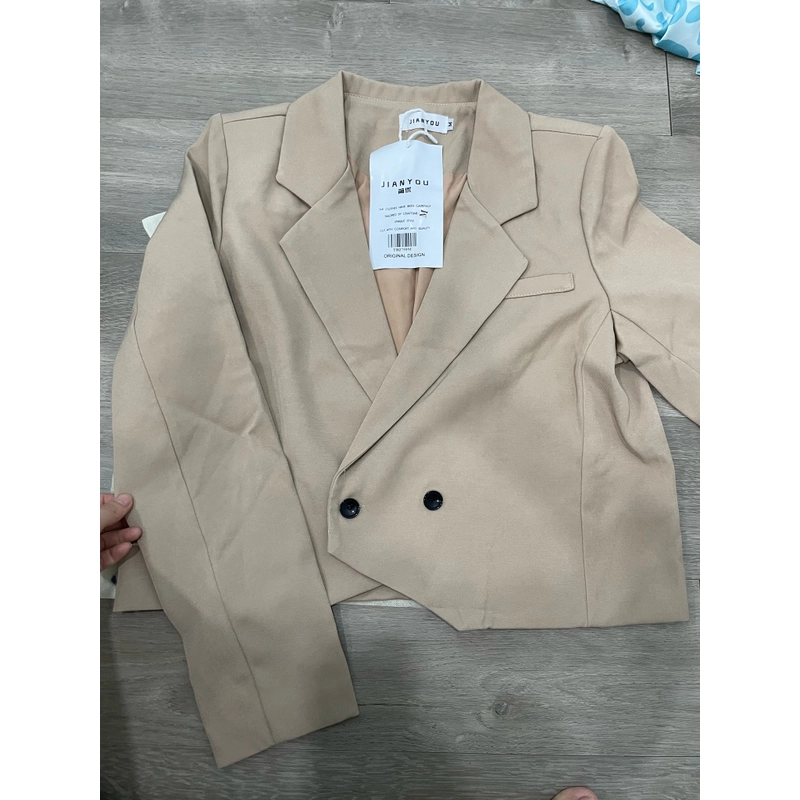 Sét bộ nữ , size S , màu nâu hàng new tag 100% 323431