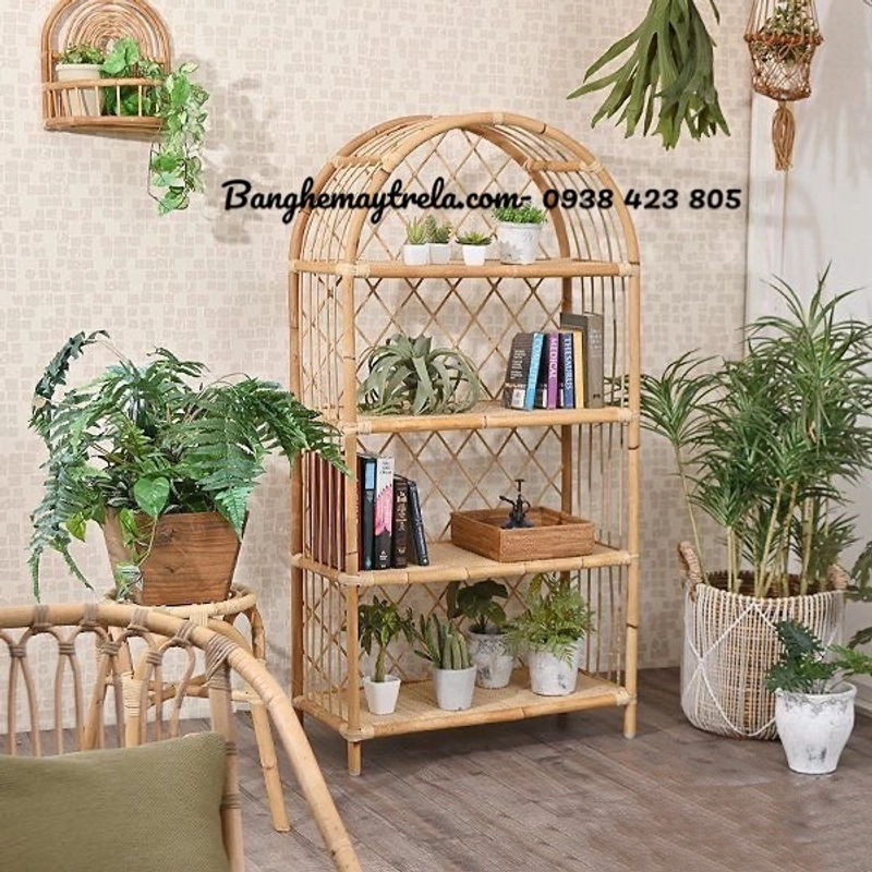 Tủ kệ mây tự nhiên 472136