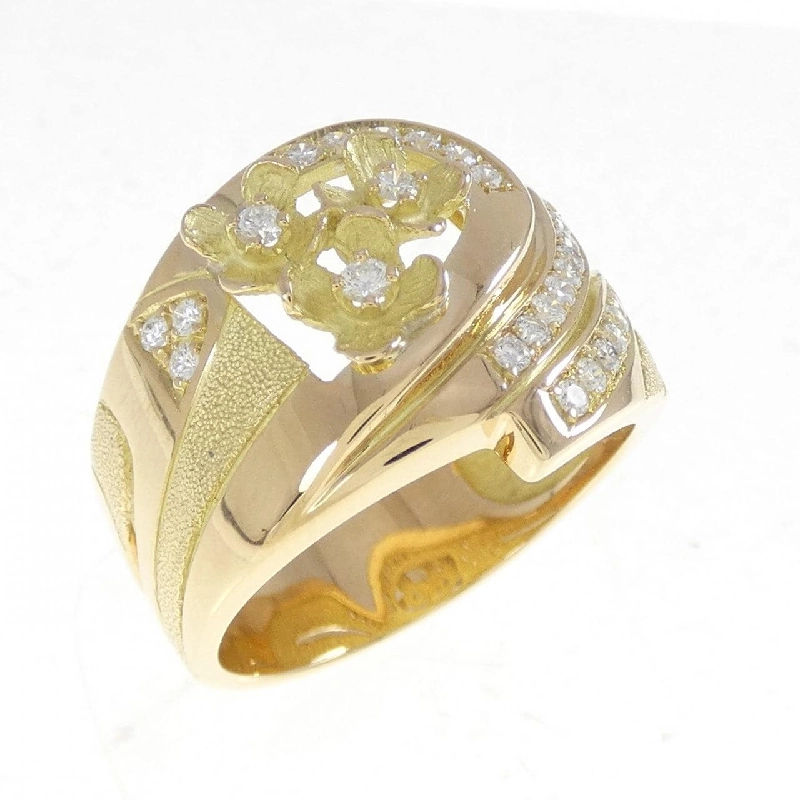 Nhẫn kim cương hoa Ikeda Keiko 0.32CT - Hàng hiệu Authentic 837705