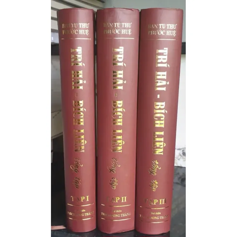 Bộ 3 cuốn Trí Hải Bích Liên tổng tập 704370