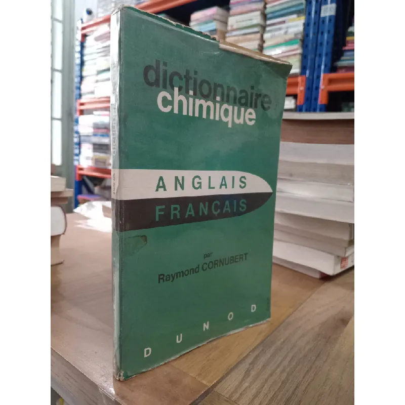 Dictionnaire chimique Anglais Francais - Raymond Cornubert 603032