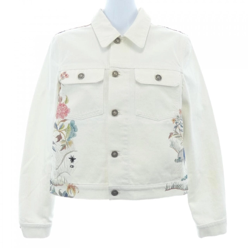 クリスチャンディオール CHRISTIAN DIOR 252V11A3575 Áo khoác denim - Hàng hiệu Authentic 818777