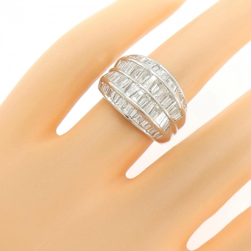 Nhẫn kim cương K18WG 2.99CT - Hàng hiệu chính hãng 855157