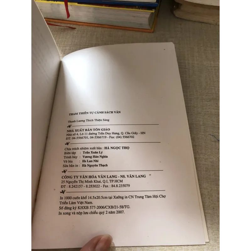 Tham thiền tự cảnh sách văn 975869