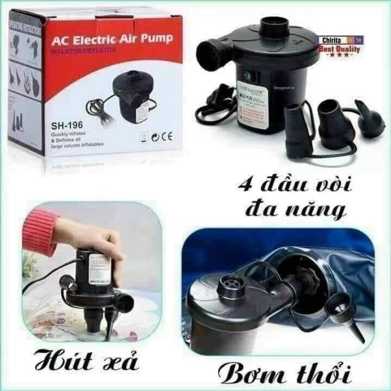 Bơm điện 2 chiều hút và thổi 🙂 74751