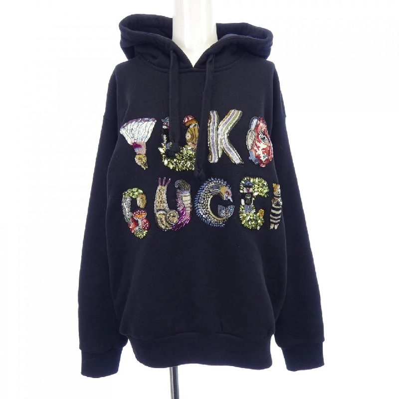 Gucci GUCCI Phiên bản giới hạn Nhật Bản Higuchi Yuko Animal Letter 615061 XJDSX Áo hoodie - Hàng hiệu Chính hãng 823661