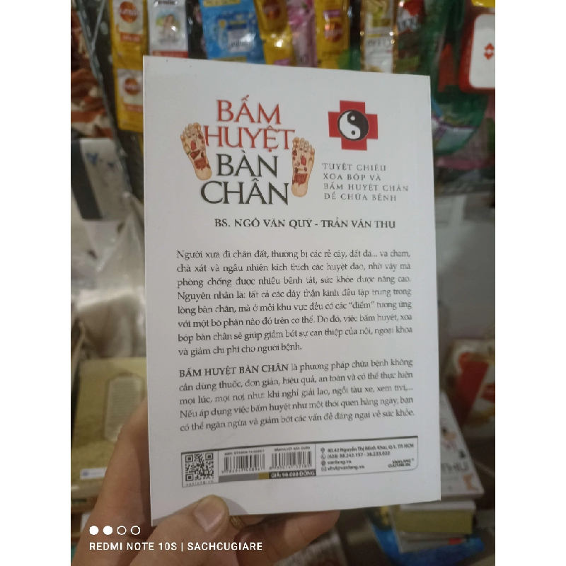 Bấm huyệt bàn chân - Văn Quỹ - Văn Thụ 2023 mới 90% Sách Y học - Sức khỏe - Thể thao HCM2702 930348