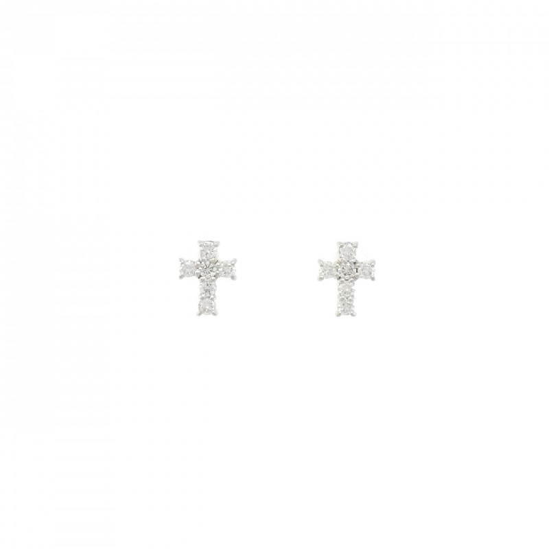 Bông tai kim cương PT900 hình chữ thập 0.26CT - Hàng hiệu chính hãng 871928