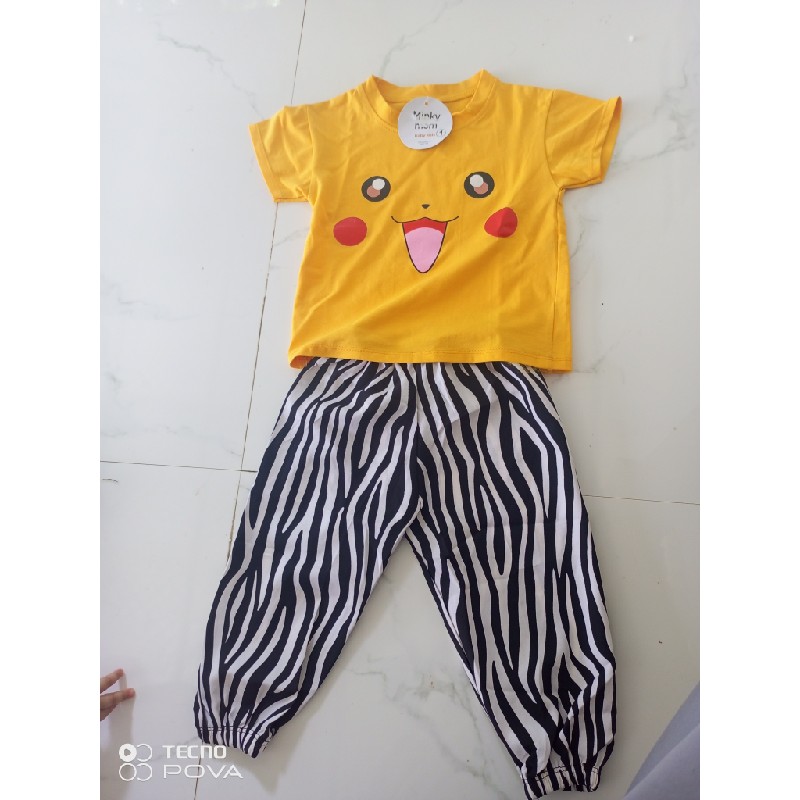 Bộ Pikachu cho bé gái  12322