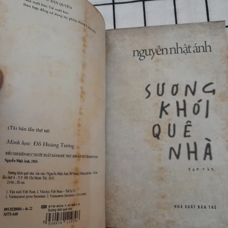 Nhà văn Nguyễn Nhật Ánh- SƯƠNG KHÓI QUÊ NHÀ. Tb L4 năm 2013 589011