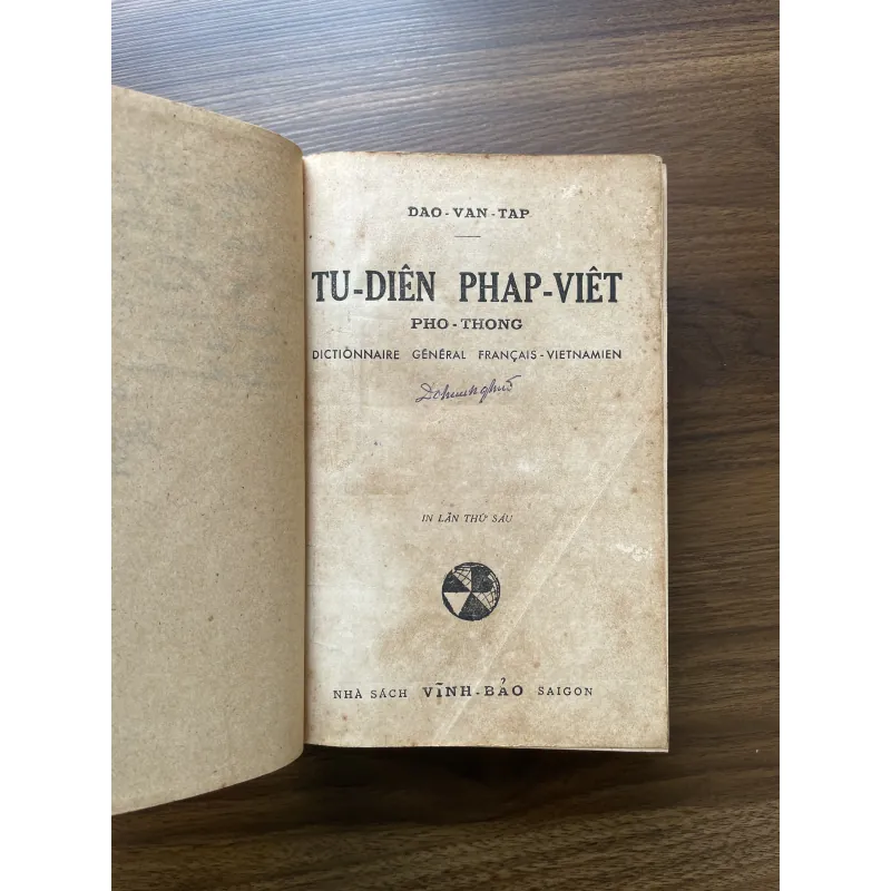 Từ điển Pháp Việt phổ thông - Đào Văn Tập 1009882
