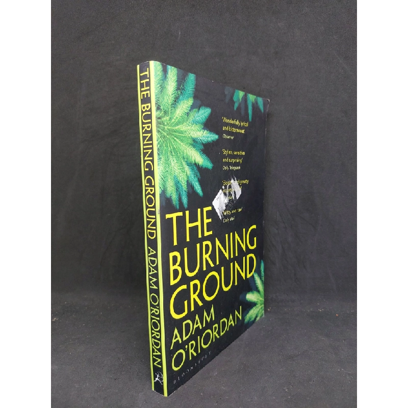 The burning ground adam O'riordan mới 80% HCM1207 341428