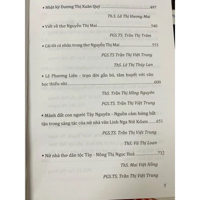 NGHIÊM CỨU SÁNG TÁC CỦA CÁC NHÀ VĂN NỮ VIỆT NAM HIỆN ĐẠI  508236