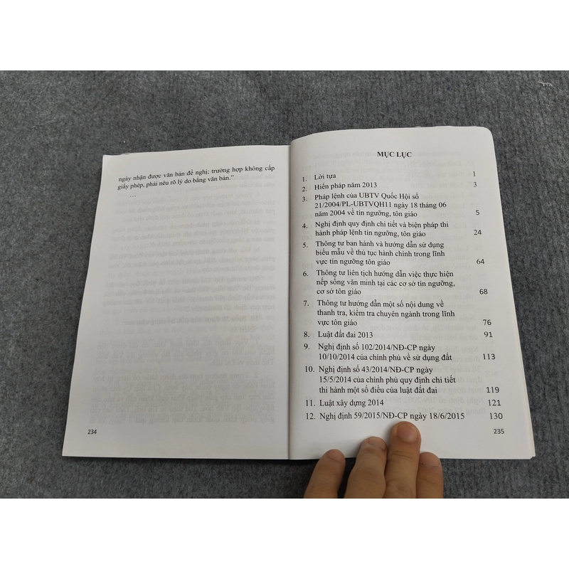 VĂN BẢN PHÁP LUẬT VIỆT NAM VỀ TÍN NGƯỠNG, TÔN GIÁO 495393