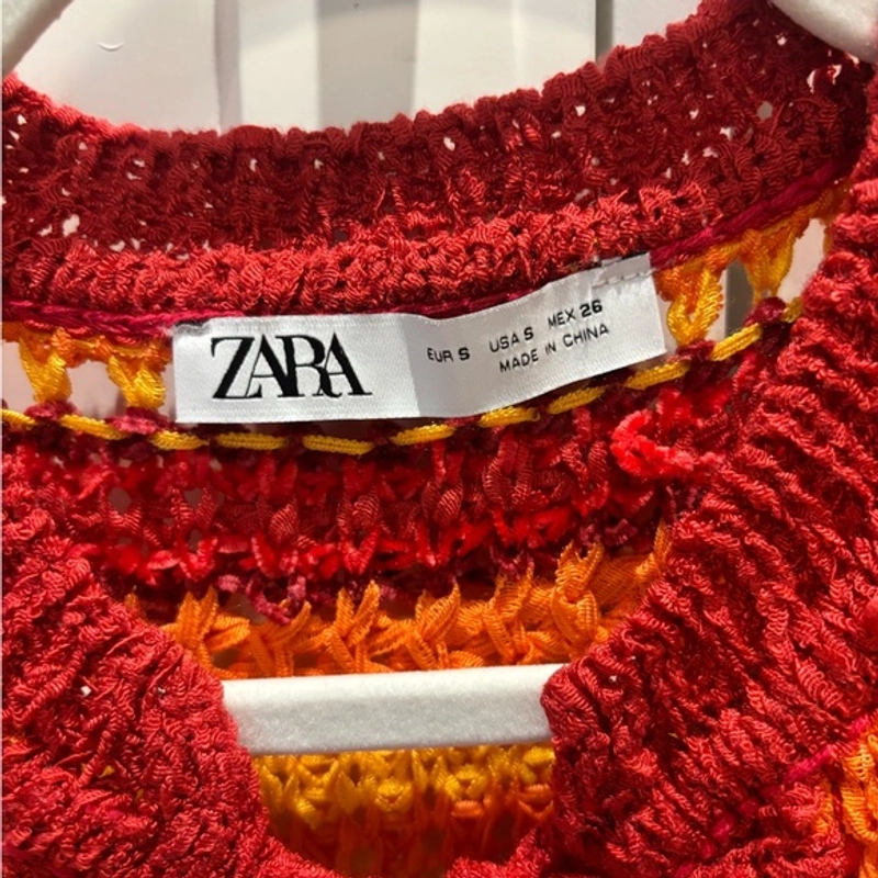 Áo len đan zara authentic size S new 522984