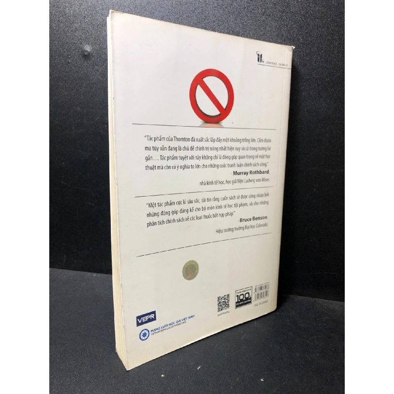 Kinh tế học cấm đoán 2016 Mark Thornton mới 90% dấu mộc SBMQ7-0612 912972