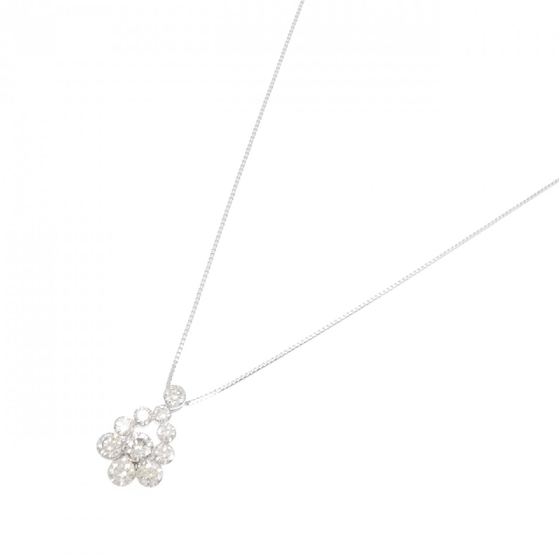 K18WG Dây chuyền kim cương 0.77CT - Hàng hiệu Chính hãng 861786