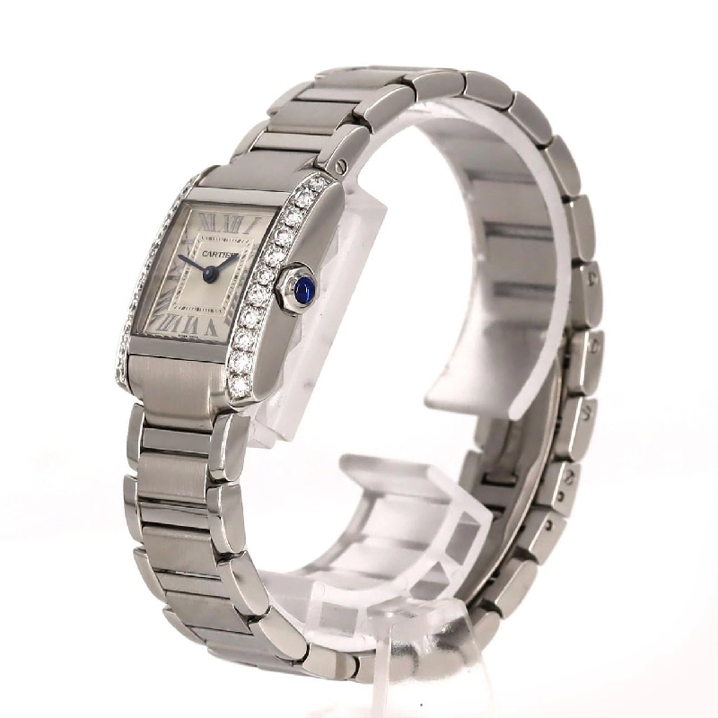 Cartier Tank Française SM/D W4TA0020 SS Quartz - Hàng hiệu Authentic 874896