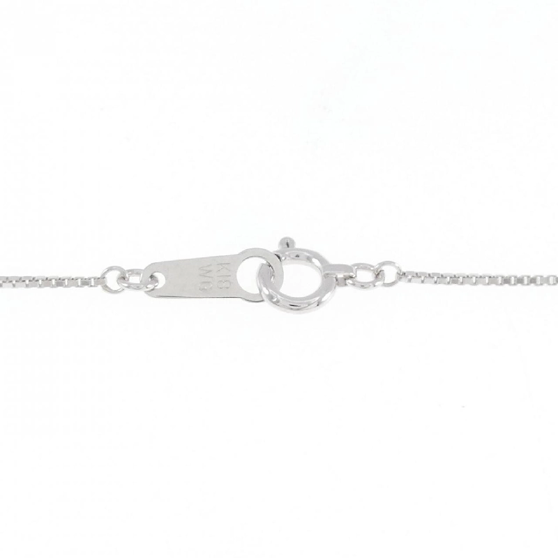 K18WG Dây chuyền kim cương hồng 0.05CT - Hàng hiệu Authentic 862293