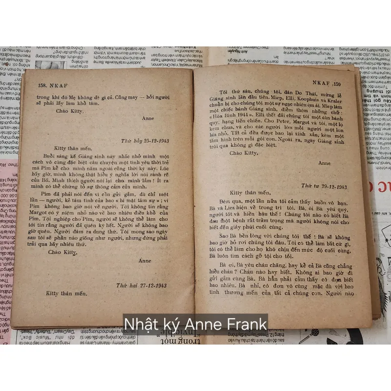 NHẬT KÝ ANNE FRANK (1987) - Dịch giả: Bửu Ý 719350