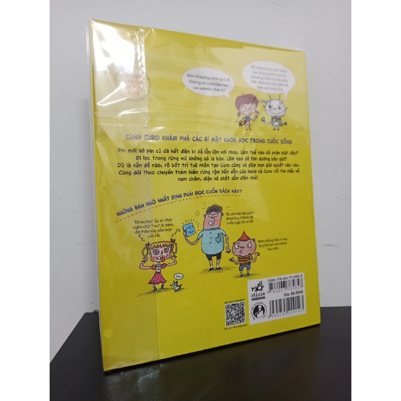 Vui Học Cùng Curo Biết Tuốt - Bí Mật Của Chú Rô Bốt Curo Kỳ Lạ - Innha Cho, Moonsook Hwang, Yunjung Kim New 100% HCM.ASB0502 913021