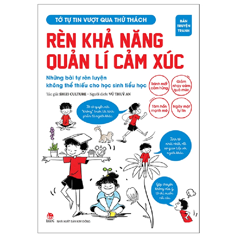Tớ Tự Tin Vượt Qua Thử Thách - Rèn Khả Năng Quản Lí Cảm Xúc - Những Bài Tự Rèn Luyện Không Thể Thiếu Cho Học Sinh Tiểu Học (2025) - Shizi Culture 700288