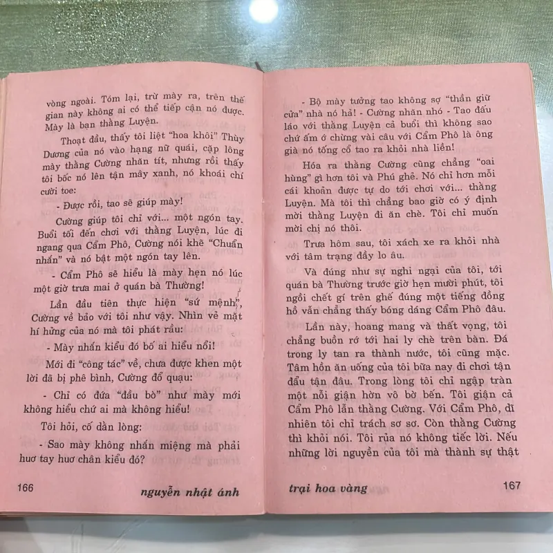 Trại hoa vàng - nguyễn nhật ánh - nxb Trẻ 1997 in lần thứ 4  1026418