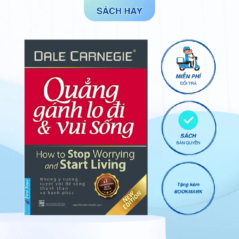 Sách - Quẳng Gánh Lo Đi Và Vui Sống (Khổ Nhỏ) - Trí Việt - NENA2509 Blogmeo21025 579580