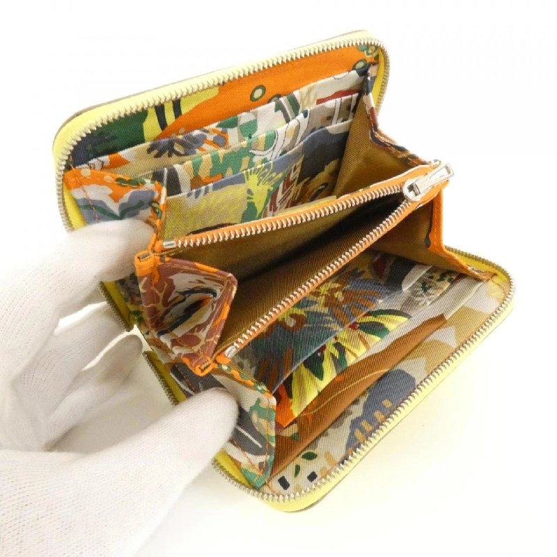 Ví Hermès EN LIBERTE Silk In Compact 084541CK - Hàng hiệu Authentic 770400