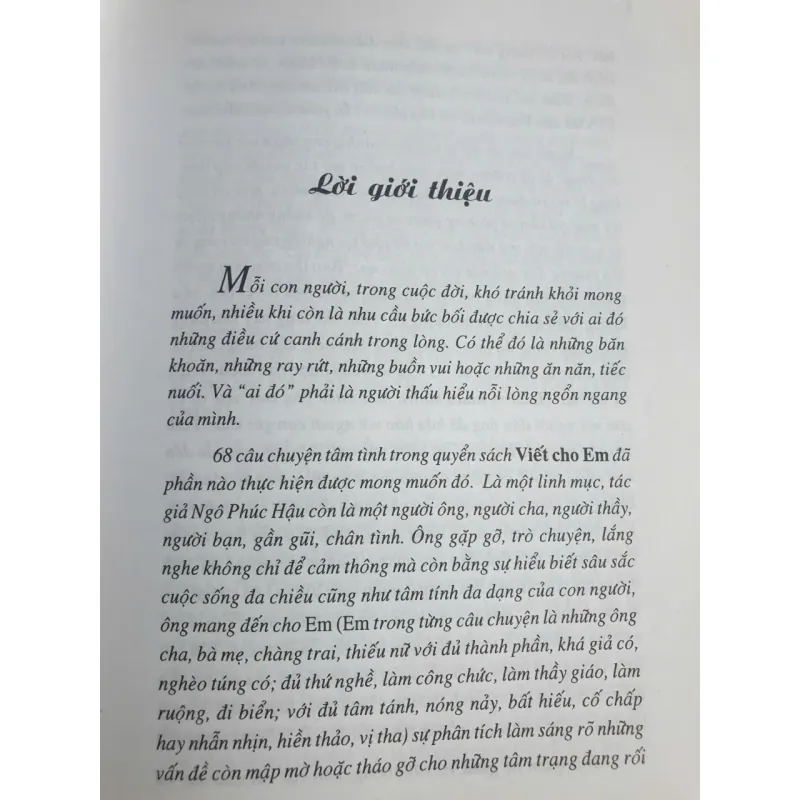 Viết Cho Em 723374