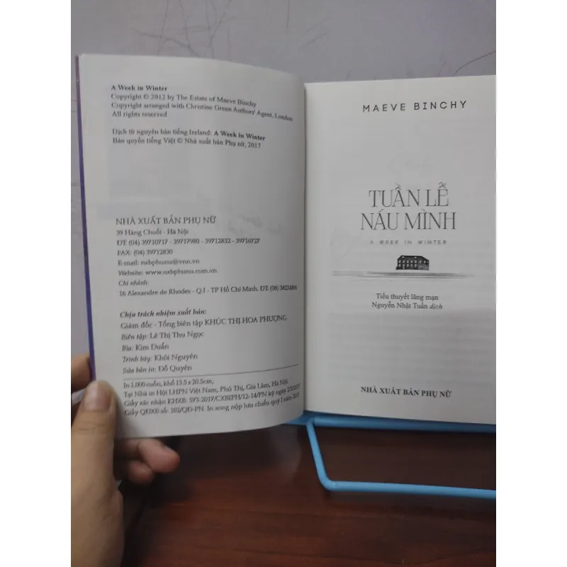 Sách: Tuần lễ náu mình - TG: Maeve Binchy 976625