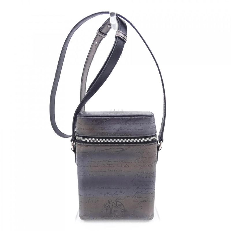 Berluti フリースクリットスワイプレザーメッセンジャー BAG - Hàng hiệu Authentic 902726