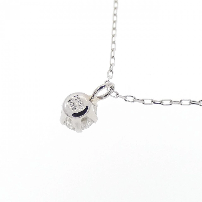 Dây chuyền kim cương Solitaire PT900/PT850 0.12CT - Hàng hiệu Chính hãng 862302