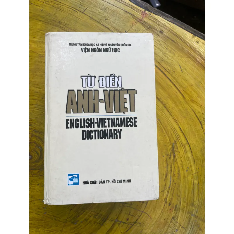 TỪ ĐIỂN ANH - VIỆT ENGLISH- VIETNAMESE DICTIONARY 1997 (3) 732781