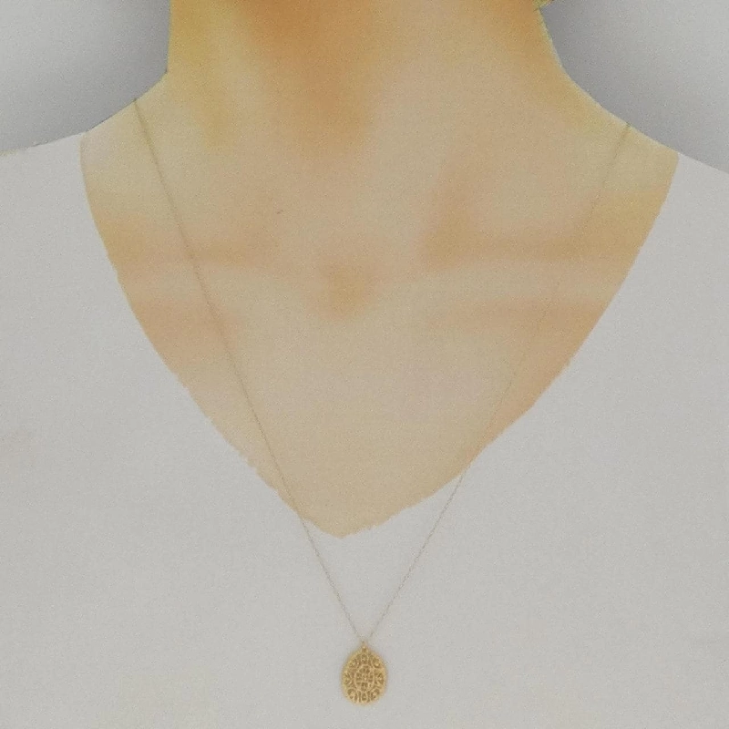 K10YG Necklace - Hàng hiệu Authentic 846076