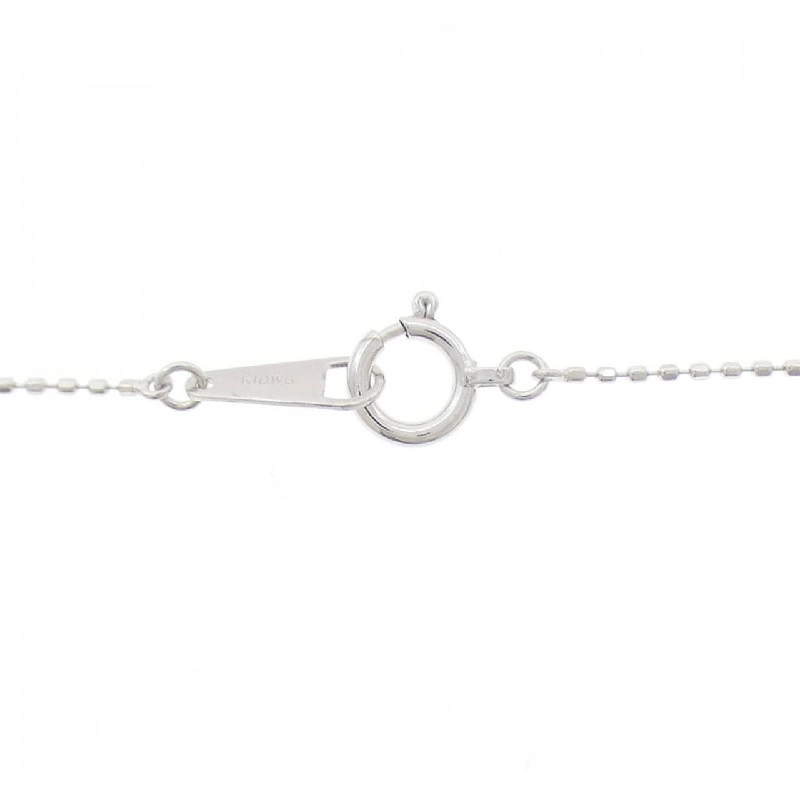 K18WG Dây chuyền kim cương chéo 0.10CT - Hàng hiệu Chính hãng 857099