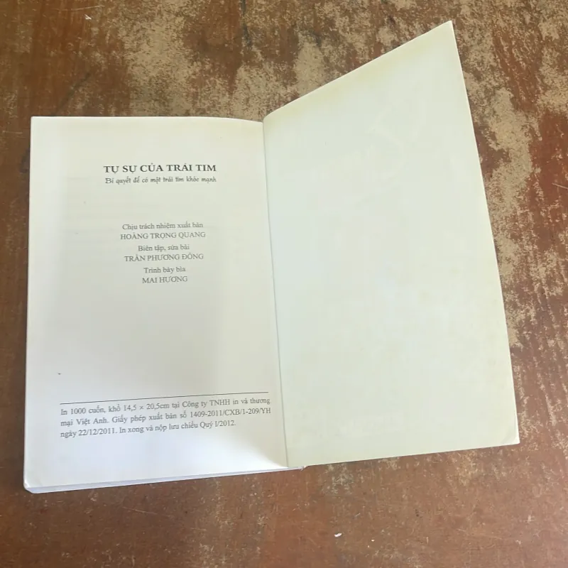 TỰ SỰ CỦA TRÁI TIM- PGS.TS. NGUYỄN QUANG TUẤN  788172