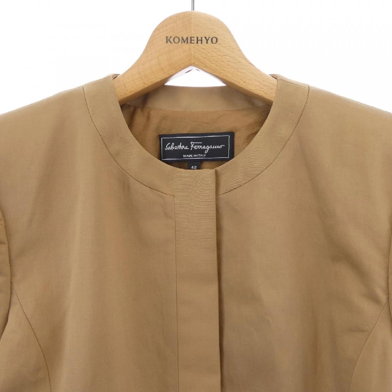 Áo khoác không cổ SALVATORE FERRAGAMO - Hàng hiệu Chính hãng 823126