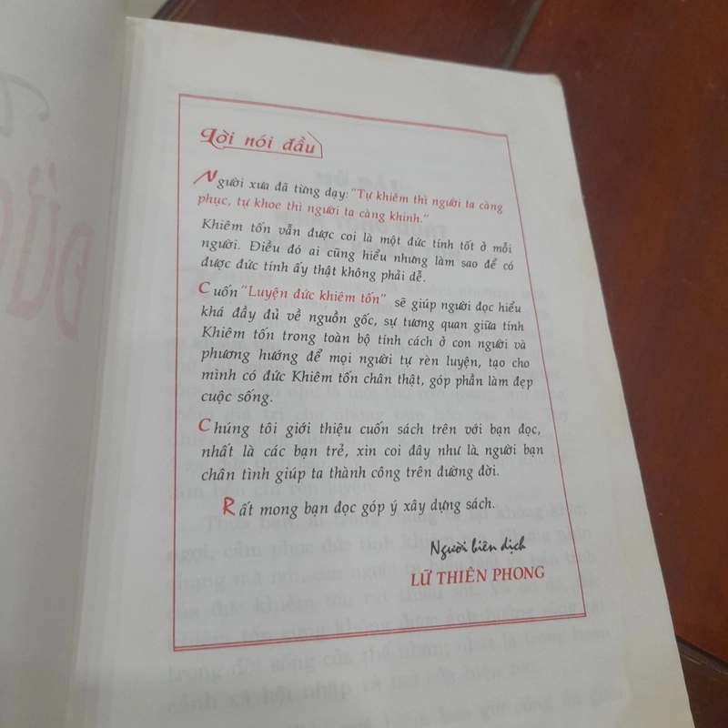 RÈN LUYỆN ĐỨC KHIÊM TỐN 453367